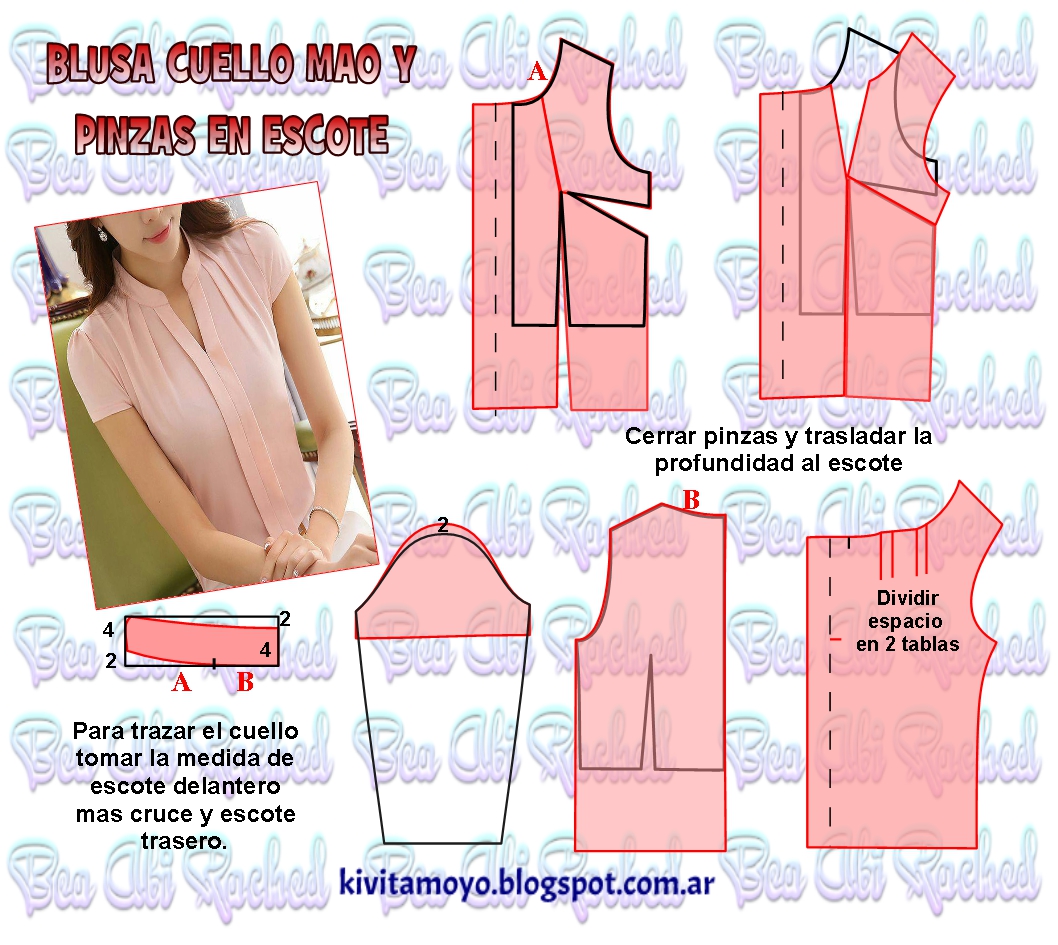BLUSA CUELLO MAO